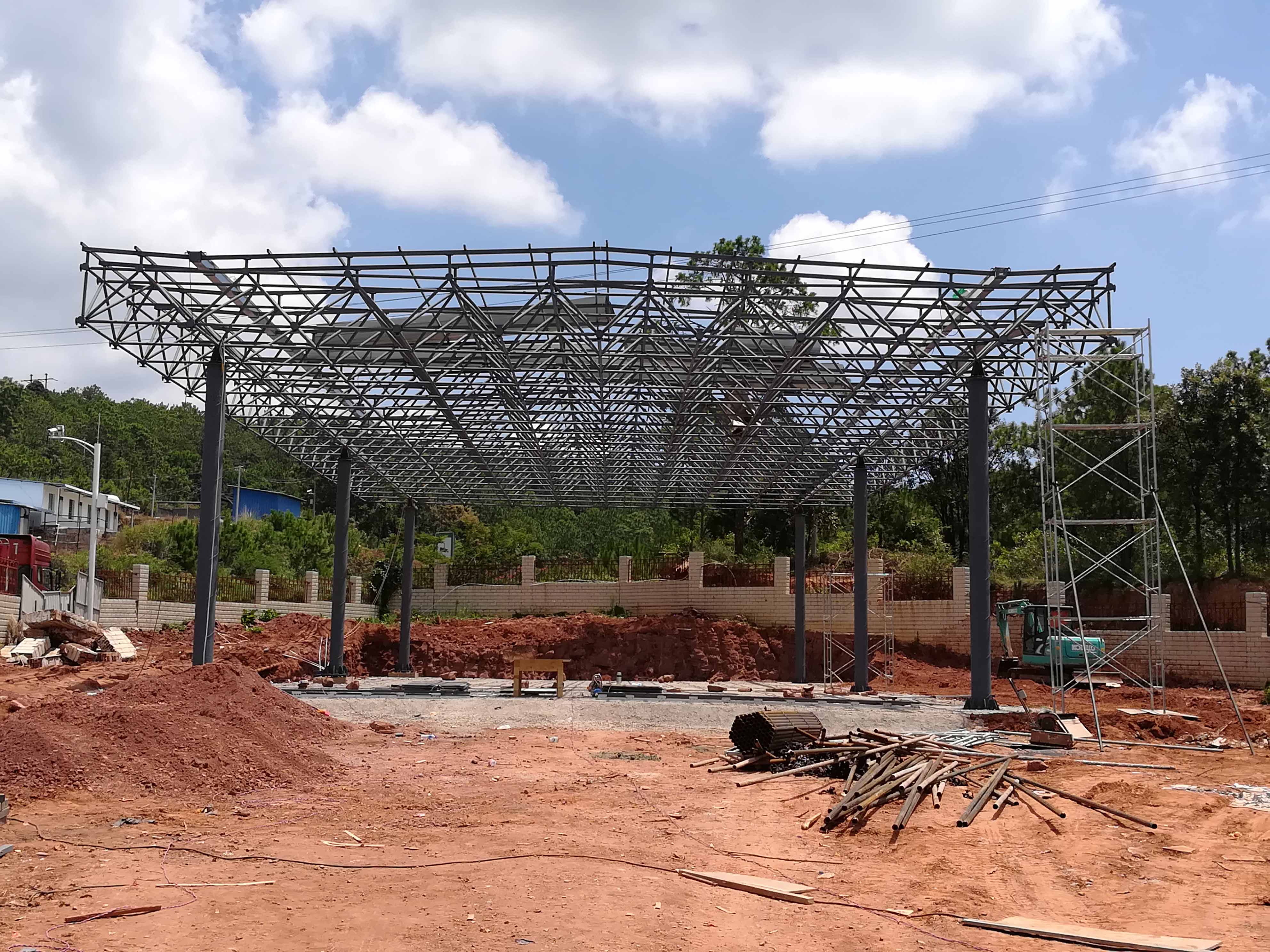 安徽加油站网架屋面